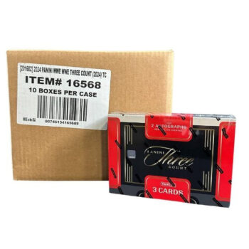 2024 Panini Three Count WWE Wrestling Hobby 10 Box Case