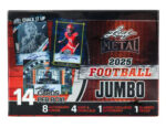 2025 Leaf Metal Football Jumbo Box