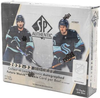 2022/23 Upper Deck SP Authentic Hockey Hobby 16-Box Case