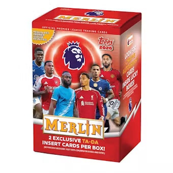 2026 Topps Merlin Premier League Soccer Blaster Box