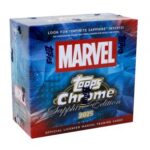 2025 Topps Marvel Chrome Sapphire Edition Box