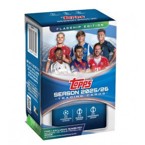 2025/26 Topps UEFA Club Competitions Soccer Blaster Box
