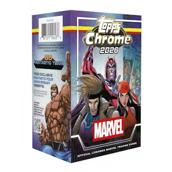 2026 Topps Marvel Comics Chrome Blaster Box