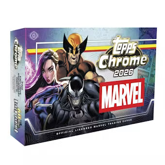 2026 Topps Marvel Comics Chrome Hobby Box