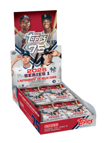 2026 Topps Baseball Series 1 Hobby 12 Box Case