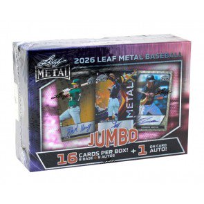 2026 Leaf Metal Baseball Jumbo Box
