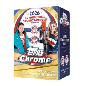 2026 Topps Chrome US Olympic & Paralympic Hopefuls Blaster Box