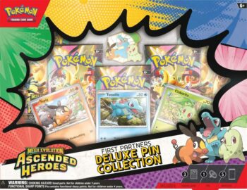 Pokemon Ascended Heroes Deluxe Pin Collection 6 Box Case