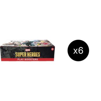 MTG Marvel Super Heroes Play Booster 6 Box Case