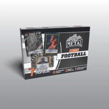 2025 Leaf Metal Football Hobby Box