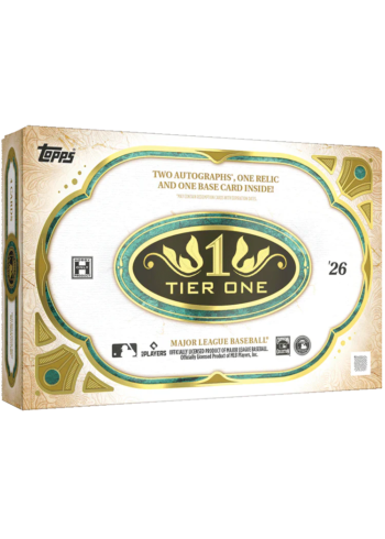 2026 Topps Tier One Baseball Hobby Box