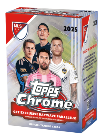 2025 Topps MLS Chrome Soccer Blaster Box