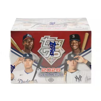 2026 Topps Baseball Series 1 Hobby Jumbo Box