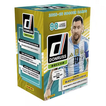 2025/26 Donruss FIFA Road to World Cup Hobby Blaster Box