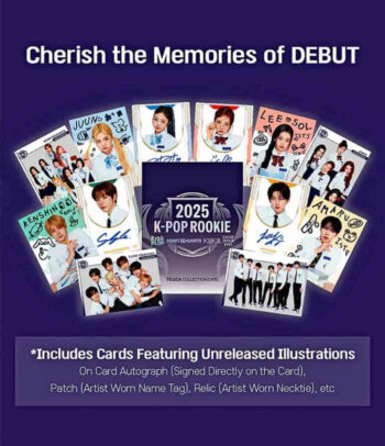 2025 K-Pop Rookies Hobby 20 Box Case