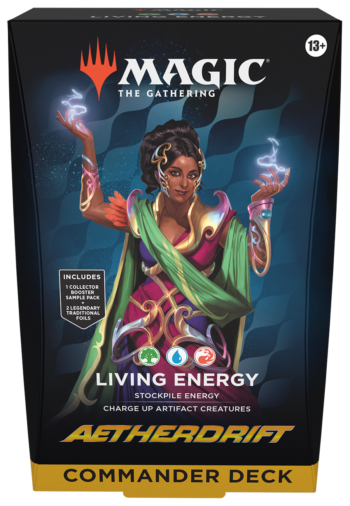 MTG Aetherdrift Commander Deck: Living Energy