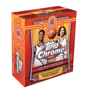 2025 Topps Chrome McDonald's All American Basketball Mega Box