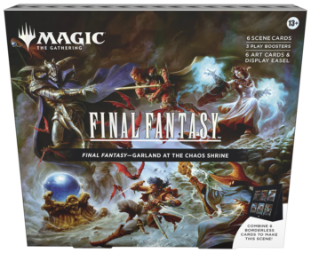 FINAL FANTASY - Scene Box (Garland at the Chaos Shrine)
