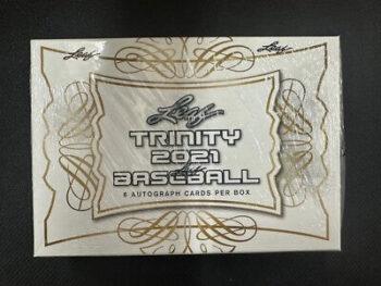 2021 Leaf Trinity Baseball Hobby Box
